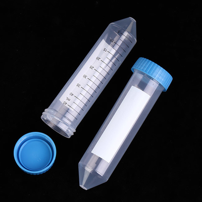 Tube conique ISO13485 de centrifugeuse des consommables 50ml d'ACP de laboratoire approuvé