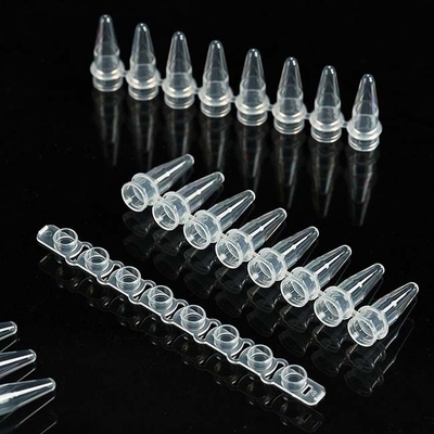 Tubes PCR à 8 bandelettes de 0,2 ml