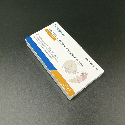 Kits de test rapide d'antigène d'auto-test d'emballage unique pour le SRAS-CoV2 en France