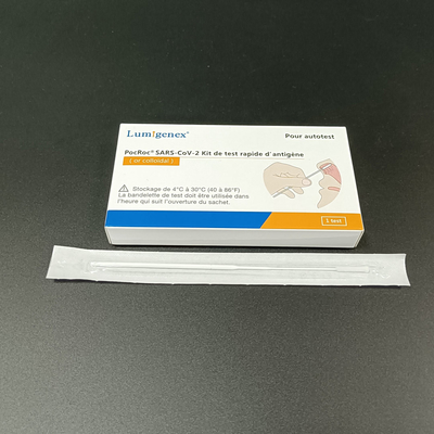 Kits de test rapide d'antigène d'auto-test d'emballage unique pour le SRAS-CoV2 en France