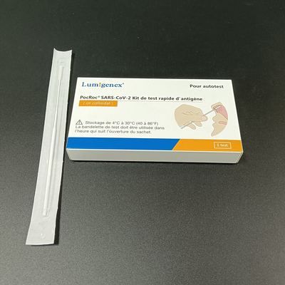 Kits de test rapide d'antigène d'auto-test d'emballage unique pour le SRAS-CoV2 en France