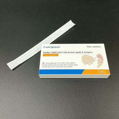 Emballage individuel de kits de test rapide d'antigène de test automatique pour le SRAS-CoV2