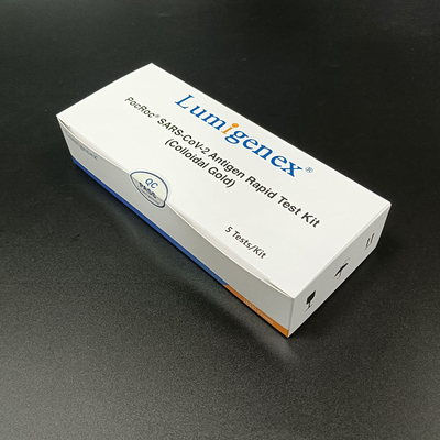 Paquet de 5 tests Liste commune de l'UE des kits de test rapide de l'antigène SARS-CoV-2