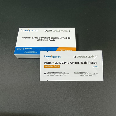 Paquet de 5 tests Liste commune de l'UE des kits de test rapide de l'antigène SARS-CoV-2