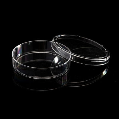 Plat de culture cellulaire de pp 100mm, plat de Pétri en plastique jetable