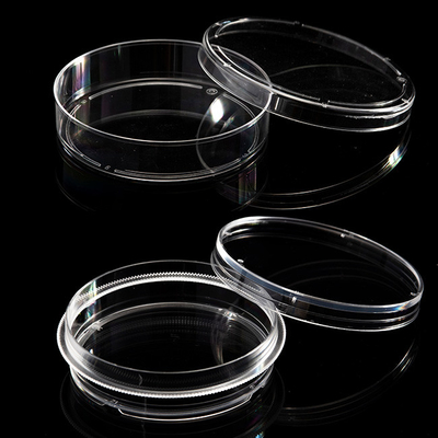 Plat de culture cellulaire de pp 100mm, plat de Pétri en plastique jetable