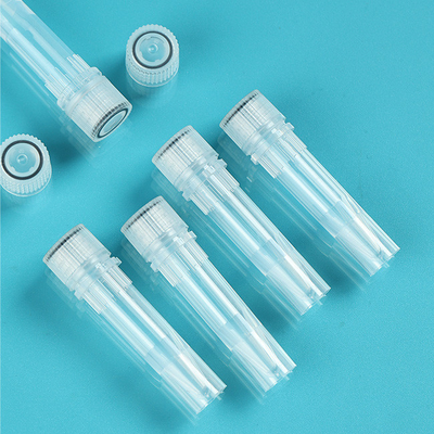 Tube de collection de sang de pp, bas tube à essai de la conservation 1,5 ml