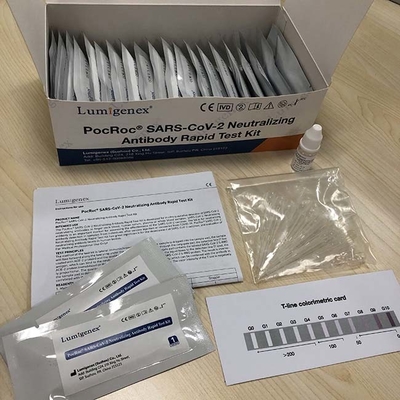 Kit d'analyse de sang d'anticorps de TFDA, kit de diagnostic d'anticorps de 25 PCs