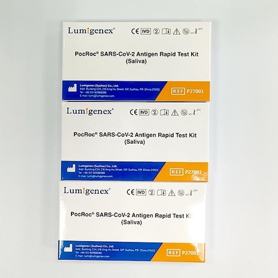 Kit rapide d'essai d'antigène de salive de 20 minutes, kit rapide d'essai diagnostique de HSA