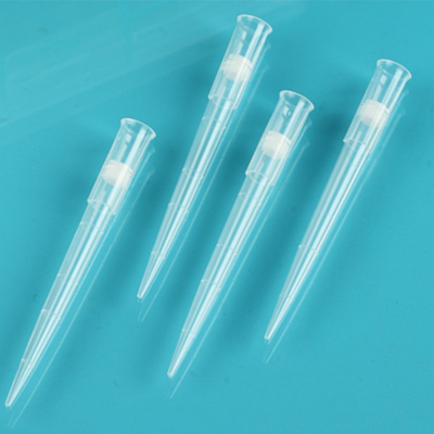 Bouts jetables de meulage ultra fins de pipette, bouts de la pipette 300ul avec le support de 96 puits