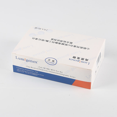 Kit de test POC de 20 tests/Kit, dosage d'or colloïdal de kit de test CK-MB
