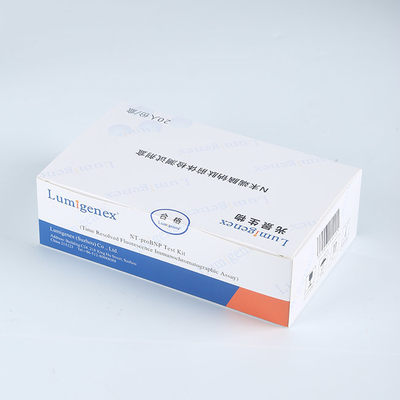Kit de test rapide NT-proBNP d'anticorps à haute sensibilité 20 tests / boîte
