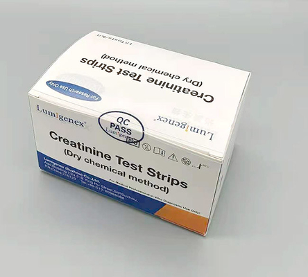 Certification CFDA de bandelettes de test de créatinine jetables de grande précision