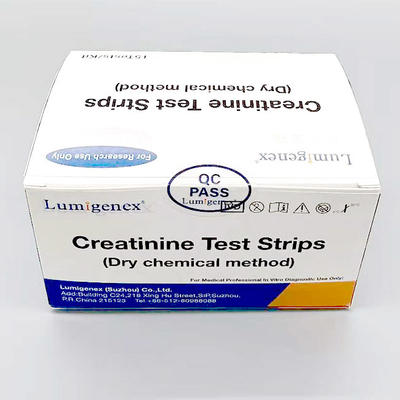Kit d'essai de réactif de créatine de bandes d'essai de créatinine d'urine pour l'hôpital