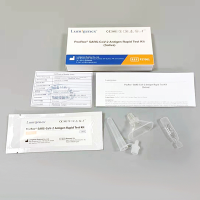 Haute sensibilité et spécificité des kits de test rapide de l'antigène SARS-CoV-2 (salive) pour Covid19