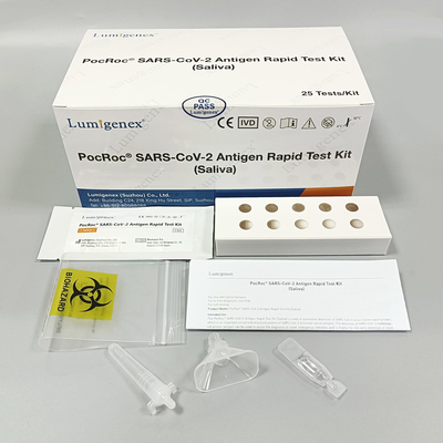 Kit de test rapide d'antigène (salive) Covid-19 haute spécificité