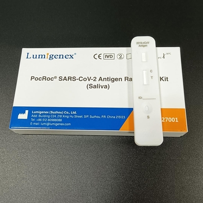 Emballage individuel Kits de test rapide de l'antigène SARS-CoV-2 (salive)