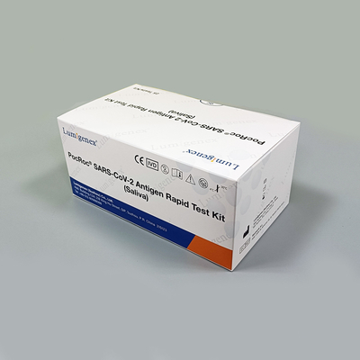Kit de test rapide d'antigène de salive de diagnostic médical 25 pièces pour SARS-CoV-2