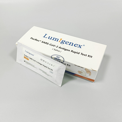 Kit rapide d'essai d'antigène de salive de 20 minutes, kit rapide d'essai diagnostique de HSA
