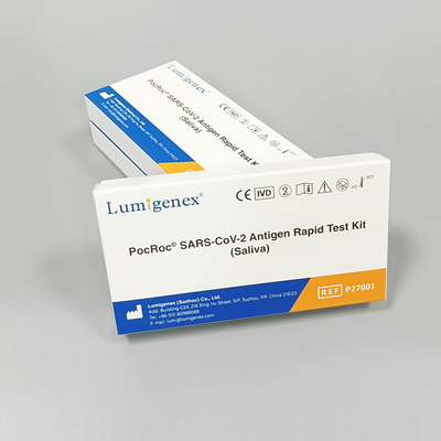 Kit rapide d'essai d'antigène de salive de 20 minutes, kit rapide d'essai diagnostique de HSA