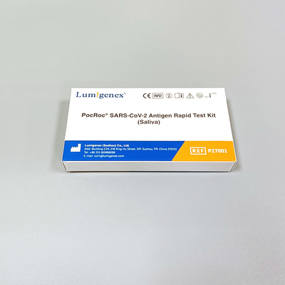 Emballage individuel Kits de test rapide de l'antigène SARS-CoV-2 (salive)
