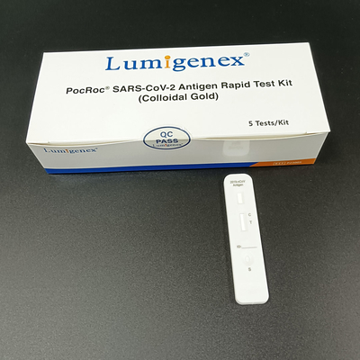 Certification rapide non envahissante de la CE de kit d'essai d'antigène d'or colloïdal