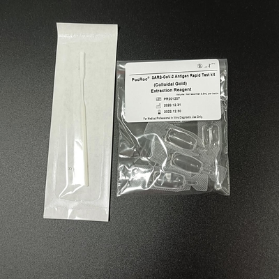 Kit de test rapide d'antigène (or colloïdal) avec déclaration CE