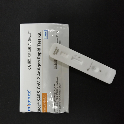 Kit de test rapide d'antigène Covid-19 (or colloïdal) à usage médical avec CE