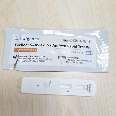 Kit de test rapide d'antigène (or colloïdal) qualifié par l'UE, répertorié dans le BfArM