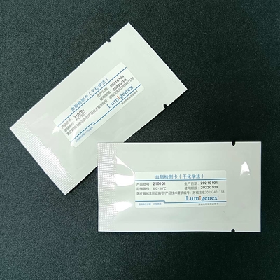 Bandelettes de test CE CFDA Blood Lipid Panel 15 tests / boîte