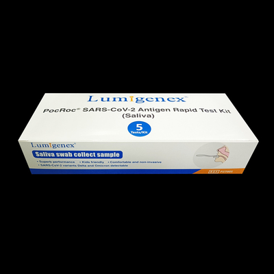 Antigen Rapid Test Kit Salive Lollipop Spécimen BfArM Listed Covid19