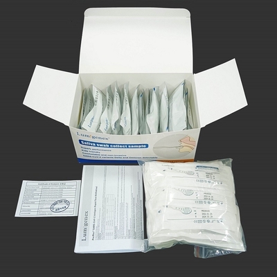 Kit de test rapide d'antigène de détention de 15 minutes Spécimen de sucette de salive