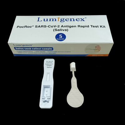 Antigen Rapid Test Kit Salive Lollipop Spécimen BfArM Listed Covid19