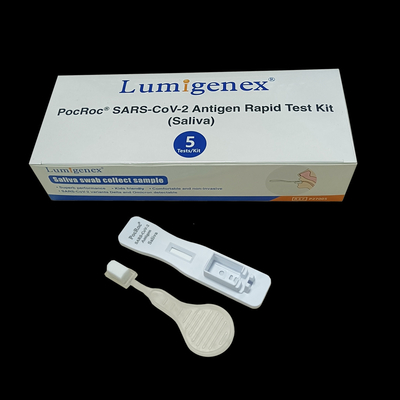 Kit de test d'antigène salivaire enregistré CE 20 minutes de détention