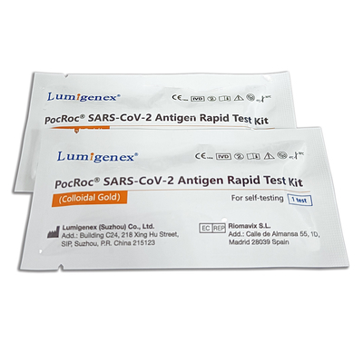 Kit de test rapide de l'antigène SARS-CoV-2 pour l'auto-test certifié CE