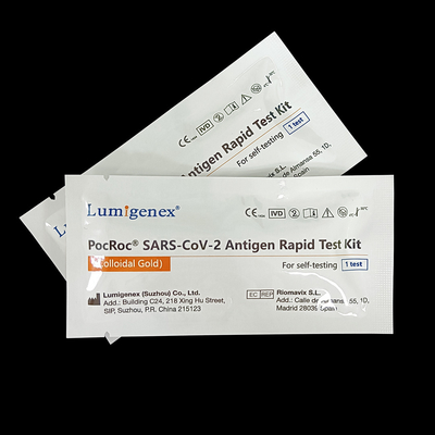 Essai rapide Kit For SARS-CoV-2 d'écouvillon d'antigène colloïdal nasal d'or