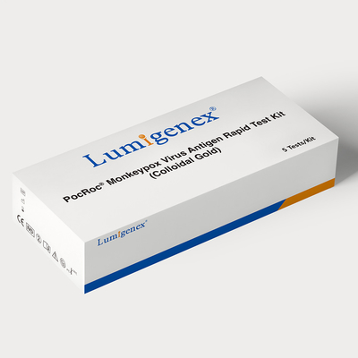 Essai rapide Kit For Monkeypox Virus d'or d'antigène colloïdal de méthode