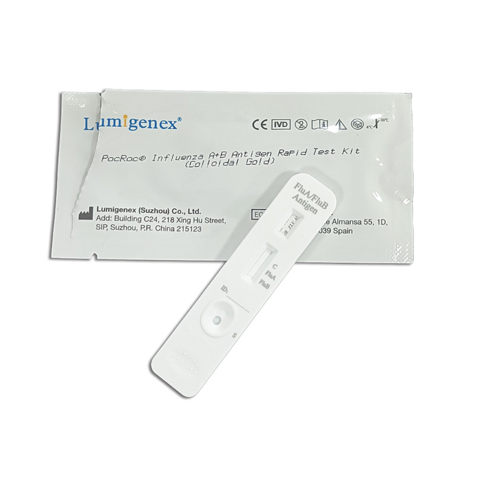 Diagnostic rapide de Kit Colloidal GoldFor d'essai d'antigène à la maison d'utilisation de la grippe B 0 de la grippe A