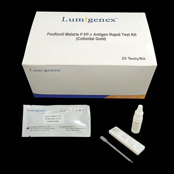 Diagnostic rapide de Kit Colloidal GoldFor d'essai d'antigène à la maison d'utilisation de la grippe B 7 de la grippe A