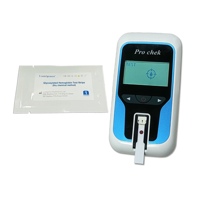 Le CE facile de bandes d'essai de Sugar Monitor Glycosylated Hemoglobin de sang d'opération (HbA1C) (méthode chimique sèche) a enregistré 1